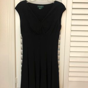 Ralph Lauren, black dress